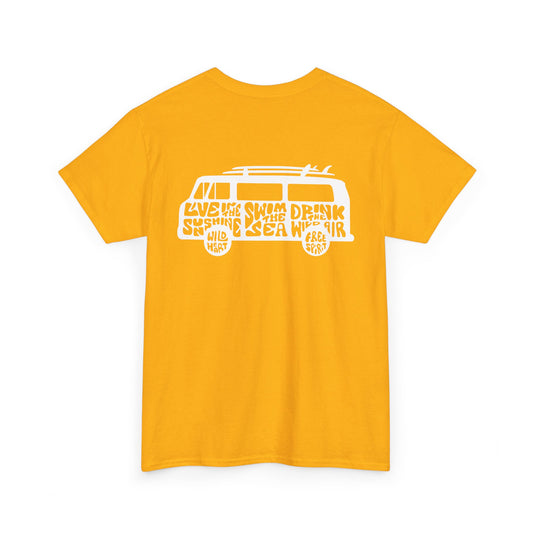 Vintage VW Van Graphic Unisex Heavy Cotton Tee